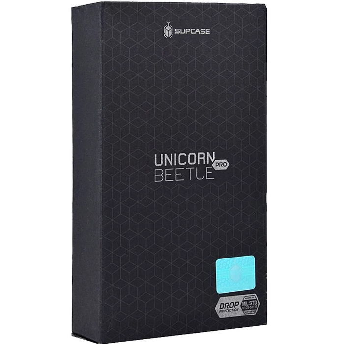 Etui pancerne z osłoną na ekran, z wbudowaną podstawką i kaburą z klipsem obrotowym Supcase Unicorn Beetle Pro do iPhone 13 Mini